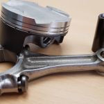 Motorrad Tuning Projekt ZX- 10R,, Pleuel, Kolbenbolzen, Kolben bearbeitet